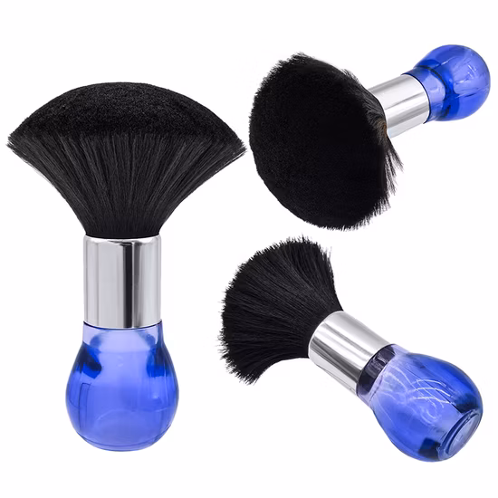 Haarfegerbürste Nylonhaar Professionelle Friseur-Reinigungsbürste Neckbarber Neck Face Duster Brush Anself Weiche Reinigungshaarbürste