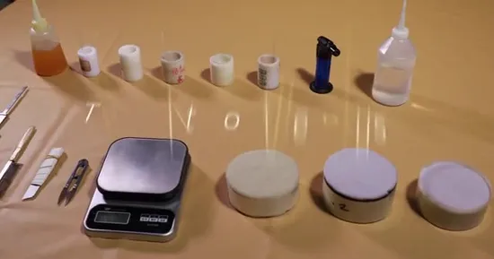 Professionelles Make-up-Pinselset mit synthetischem Haar in drei Farben